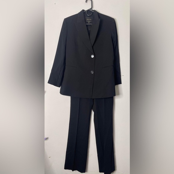 Women’s black dress suit massimo dutti size 8- medium - Picture 2 of 11